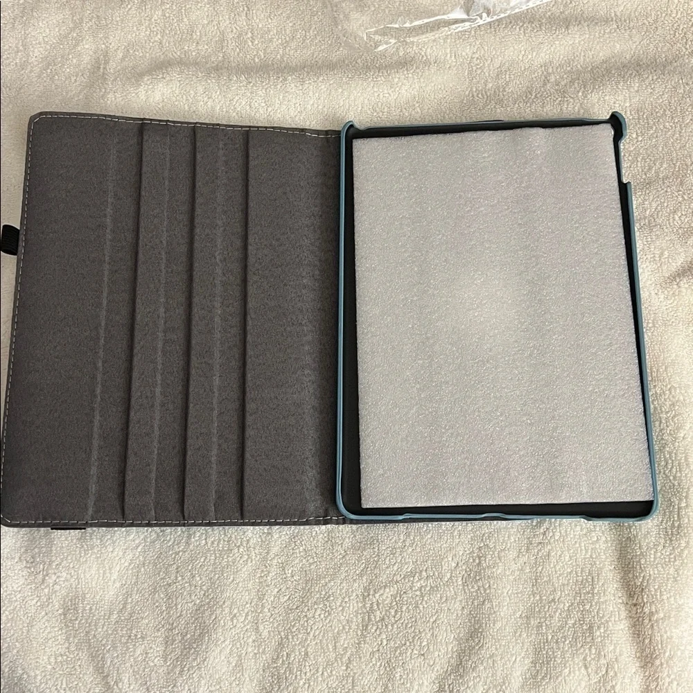 Blue and Orange Marble Patterned IPad / tablet Cover